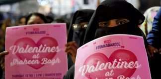 Modi Valentine Shaheen bagh