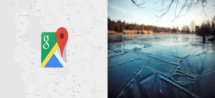 Man blames Google Maps for falling into frozen river