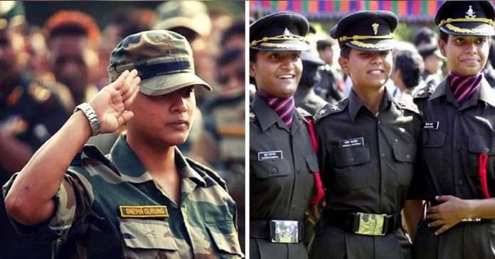 women army officers