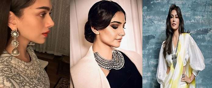 sonam kapoor to vidya balan this is how you can style your silver jewellery