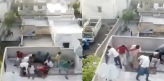 police caught peoples playing cards on terrace during coronavirus lockdown tiktok viral video
