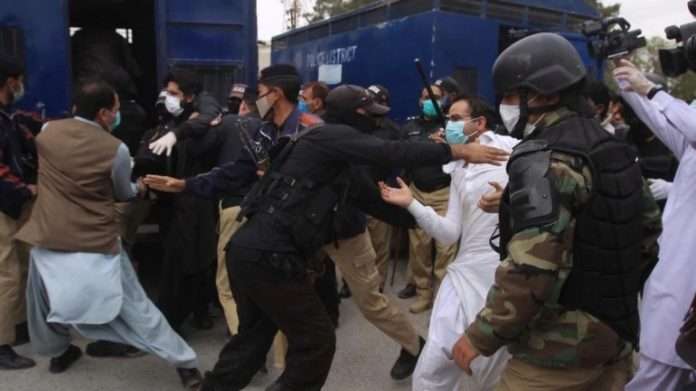 Dozens of doctors arrested demanding virus safety equipment in Pakistan