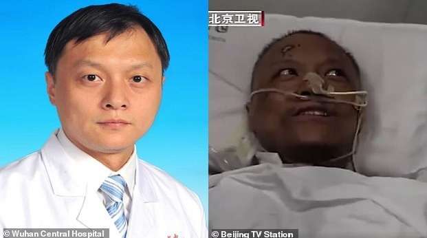 Two Wuhan doctors change color