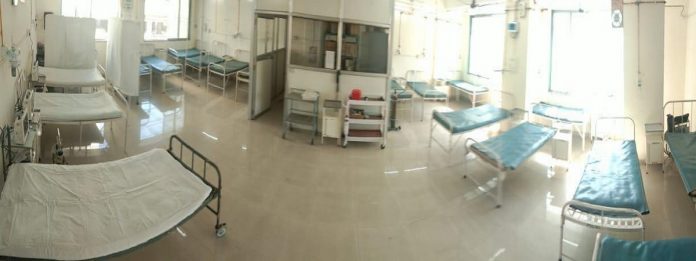 isolation ward set up in these hospitals