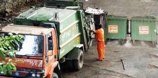 BMC garbage truck