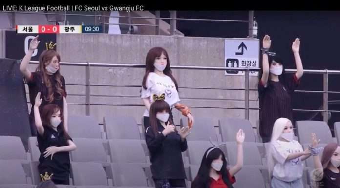 South Korean football FC Seoul apologises for using sex dolls to fill empty stands