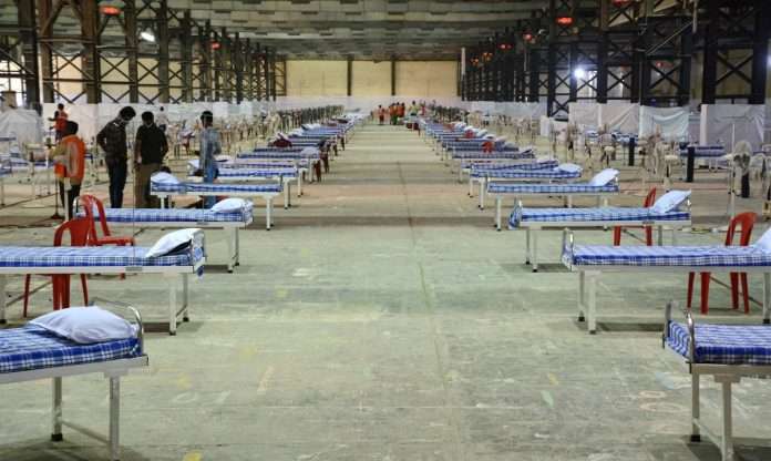 mumbai capacity 2600 beds in nesco center goregaon