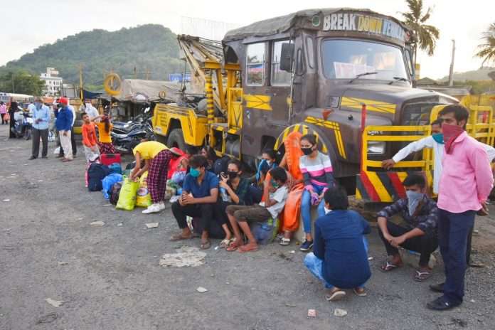 migrant laborers admitted to bhayandar