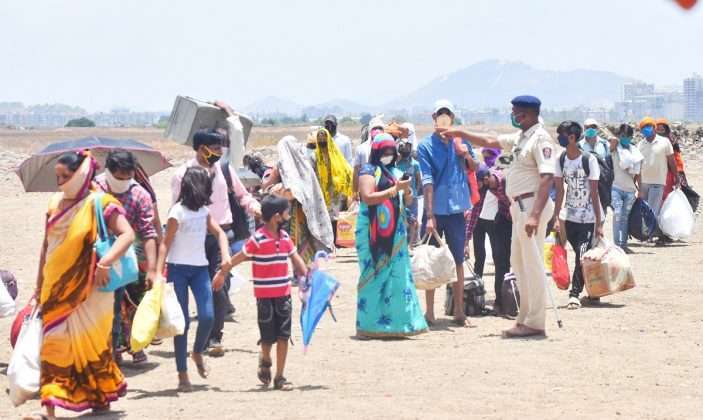 migrant laborers admitted to vasai