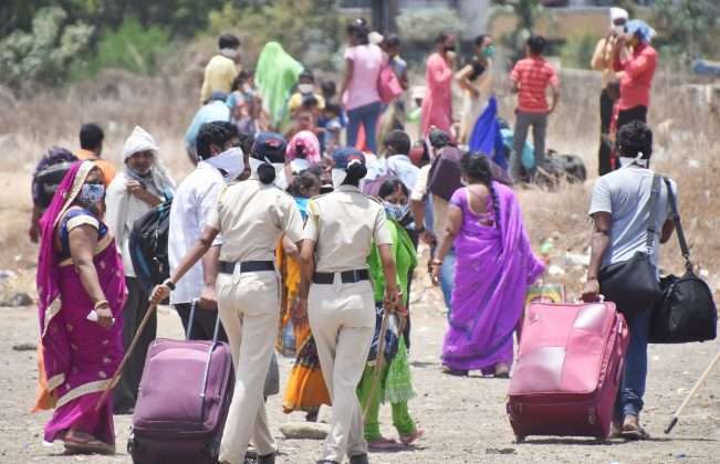 migrant laborers admitted to vasai