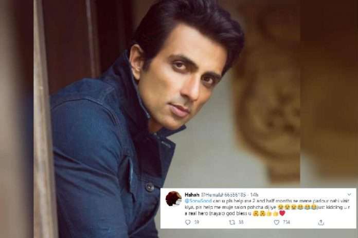 a man asked sonu sood to take him to the salon actor hilarious reply