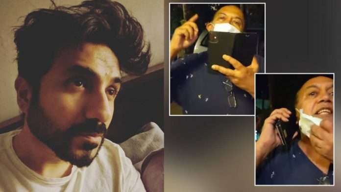 bollywood actor vir das shares video of neighbour sneezing at him