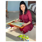 marathi actress prathana behare share her painting on instagram