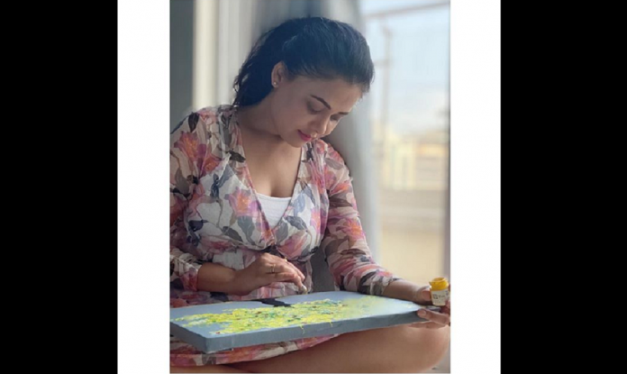 marathi actress prathana behare share her painting on instagram