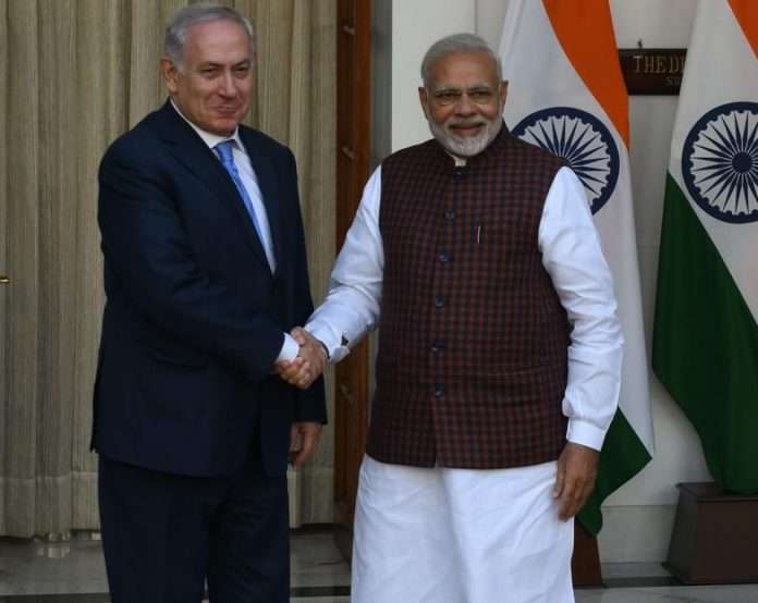 Prime Minister Modi and Benjamin Netanyahu