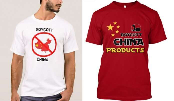 boycott china campaign