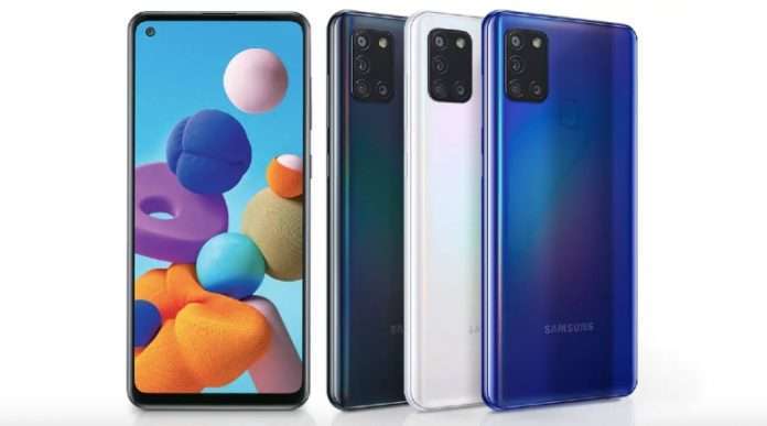 samsung galaxy a21s launched in india with punch hole display