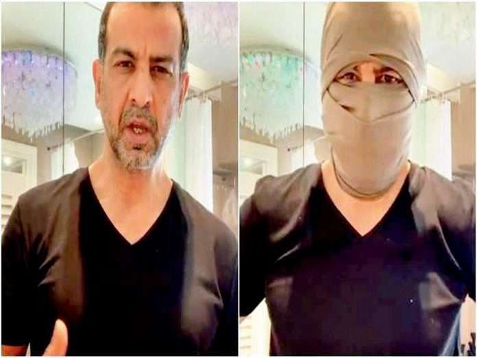 bollywood ronit roy mask video viral in america know connection with george floyd protest