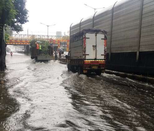 Rain Water Logged at mumbai