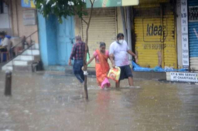 Rain Water Logged at mumbai