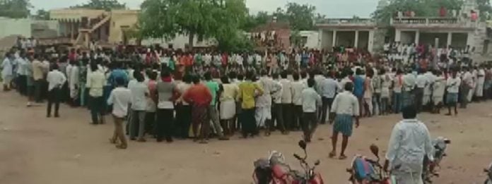 Huge Crowd Gathered To Watch A Sheep Fight In Karnataka