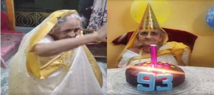 93 years old granny dance on ranveer singh aankh marey song