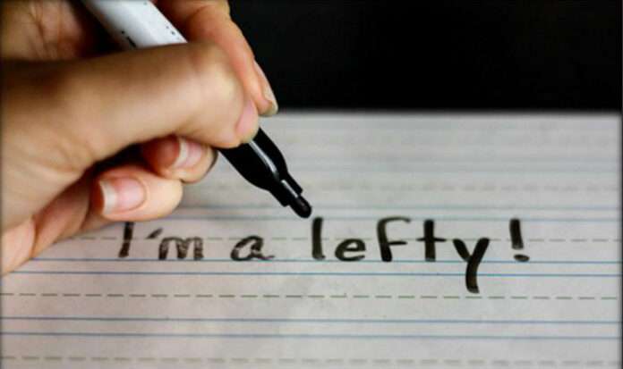 Left handed people