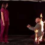 propose with fire on body viral 1