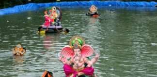immersion of Bappa