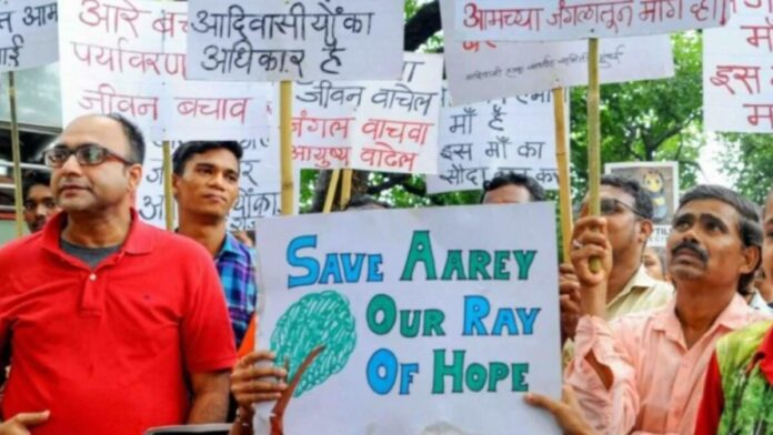 Aarey protesters