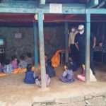 development officer visit at school on TV in Dhamdakiwadi
