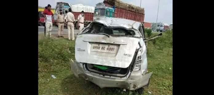 UP Police Gangster Firoz car accident