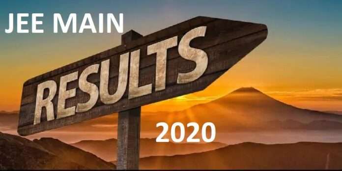 jee main result 2020