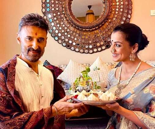 Mugdha is married to Bollywood actor Rahul Dev