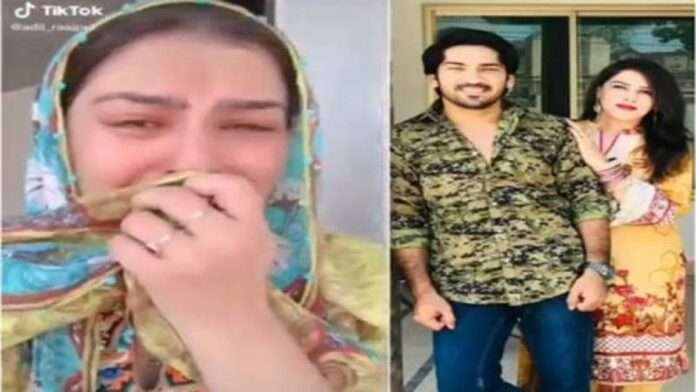 pakistani tiktok star adil rajputs wife share fake video of his death for more followers