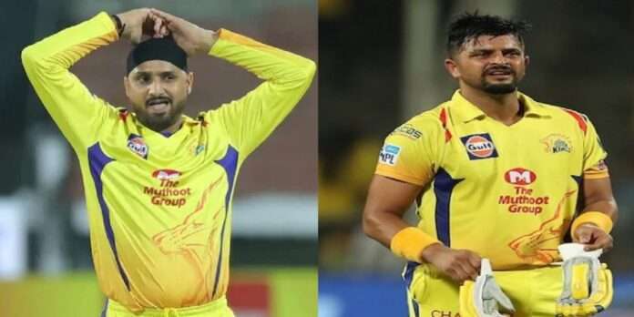 CSK started the process of terminating all contract with raina and harbhajan singh