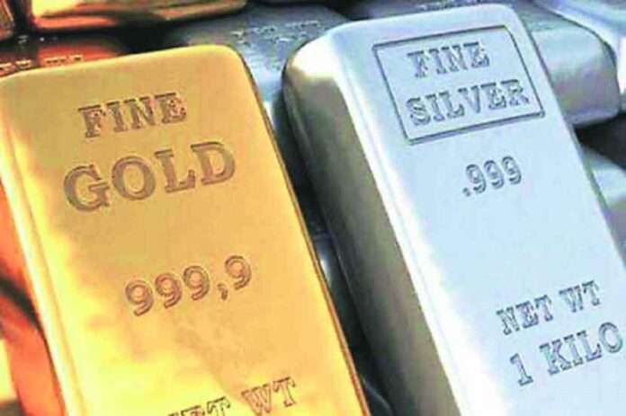 gold and silver price on 1 October 2020 gold rises