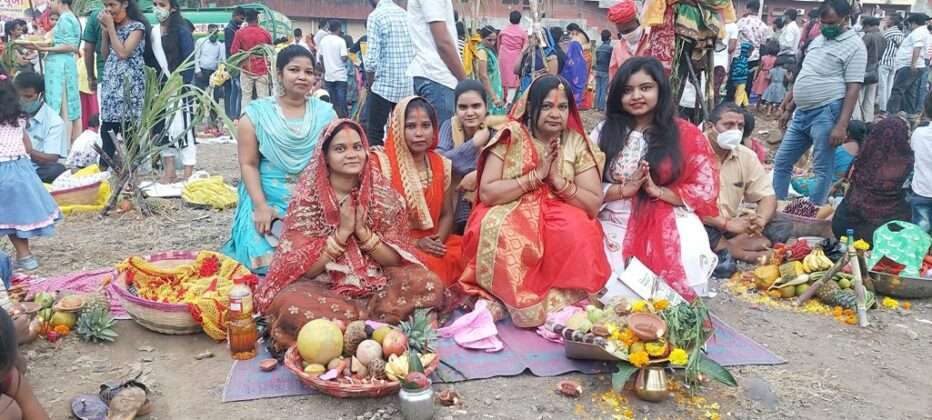 chhath puja celebration in mumbai