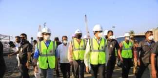 Chief Minister Uddhav Thackeray inspected the work of Coastal Road