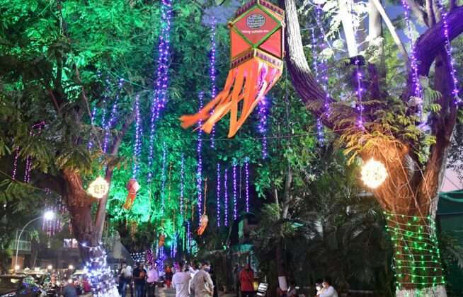 Shivaji park Deepotsav Lighting
