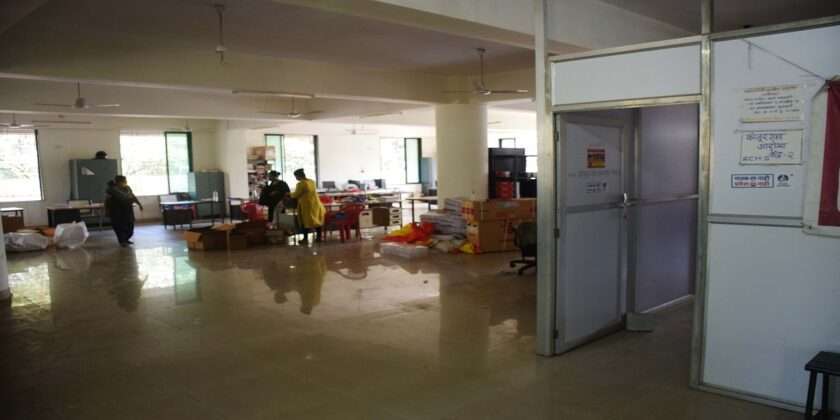 corona vaccine storage space by bmc fixed at kanjurmarg in mumbai