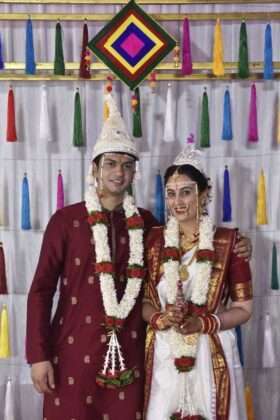 actress sai lokur wedding photo viral on social media