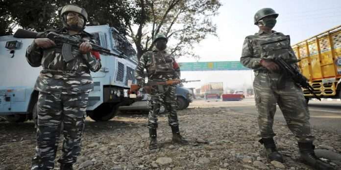 shrinagar terrorist attack security forces