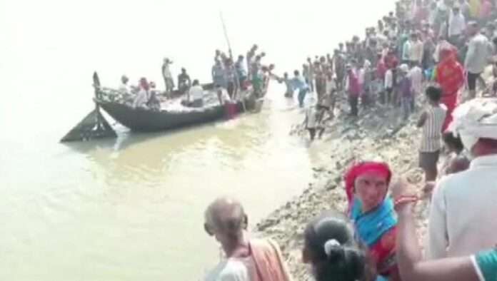 bihar bhagalpur boat accident rescue operation death toll