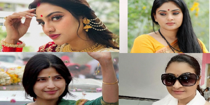 five indian glamorous young cute politicians