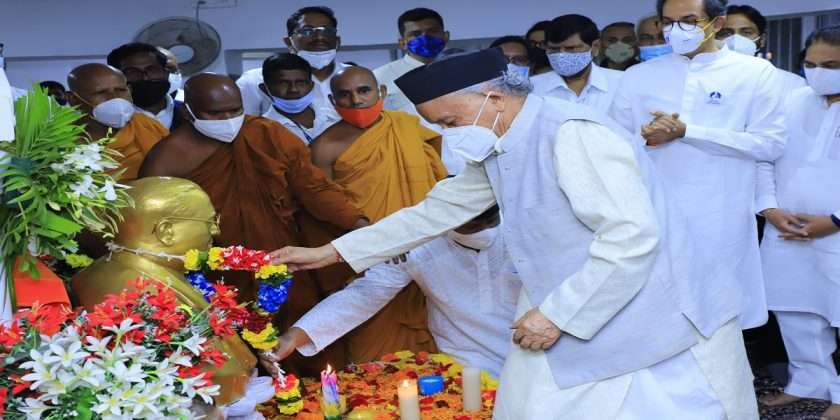 cm and governor offers floral tribute to dr babasaheb ambedkar on mahaparinirvan din 2