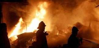 taloja industrial colony fire one fireman died by suffocation