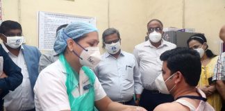 corona vaccine administered one lakh seven thousand 725 people