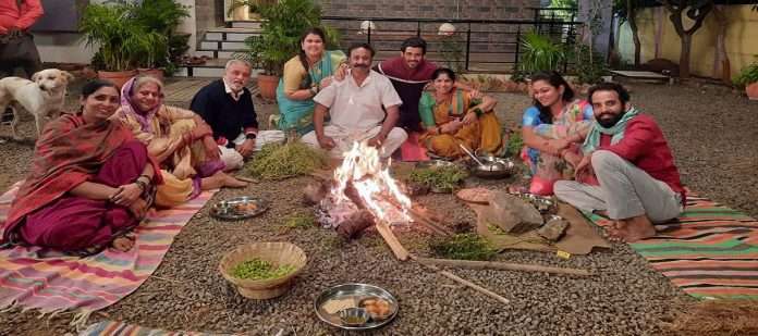 marathi serial sundara manamadhe bharli latika abhimanyu celebrate hurda party