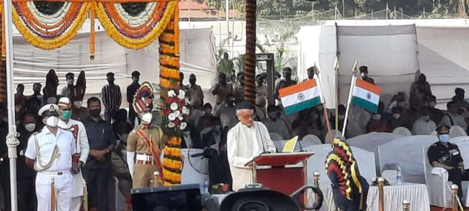 72th republic day celebration in dadar shivaji park